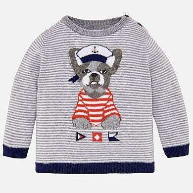 Boys Puppy Sweater