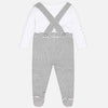 Boy Striped Suspender Set