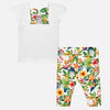 Tropical t-shirt and legging set