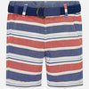 Striped Bermuda Shorts