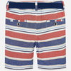 Striped Bermuda Shorts