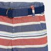 Striped Bermuda Shorts