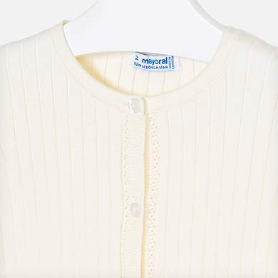 Ribbed cardigan