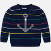 Striped Anchor Sweater