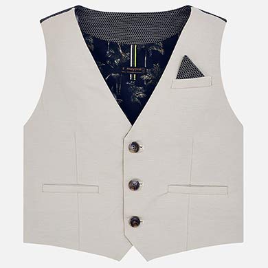 Linen vest