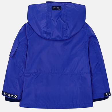 Nautical windbreaker jacket for boy