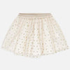 Glittler polka dot skirt