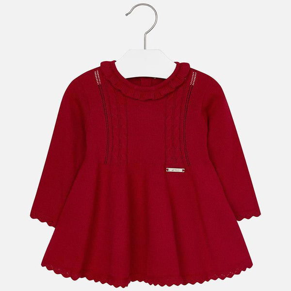 Mayoral Red Knit Dress