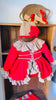 Red Knit Dress Set