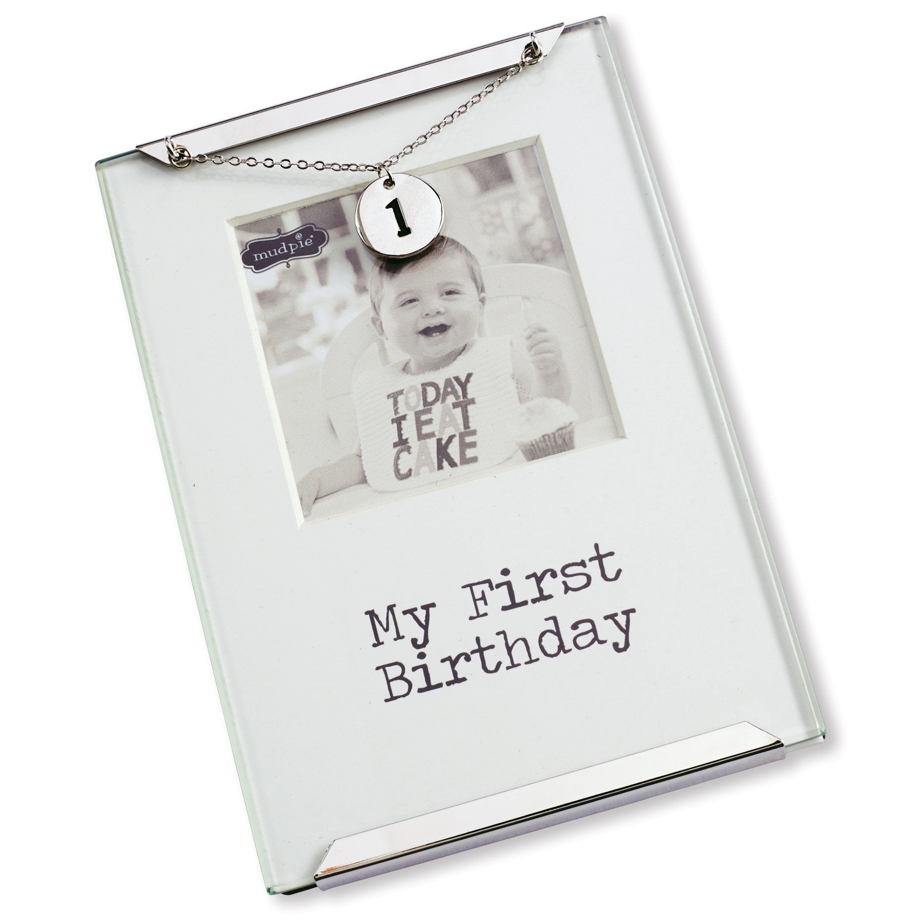Mud Pie First Birthday Clip Frame