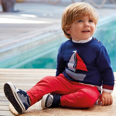 Mayoral Sail Boat Sweater