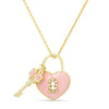 Lily Nily Heart & Lock Pendant