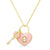 Lily Nily Heart & Lock Pendant
