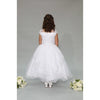 Sweetie Pie Lace Overlay Communion Dress