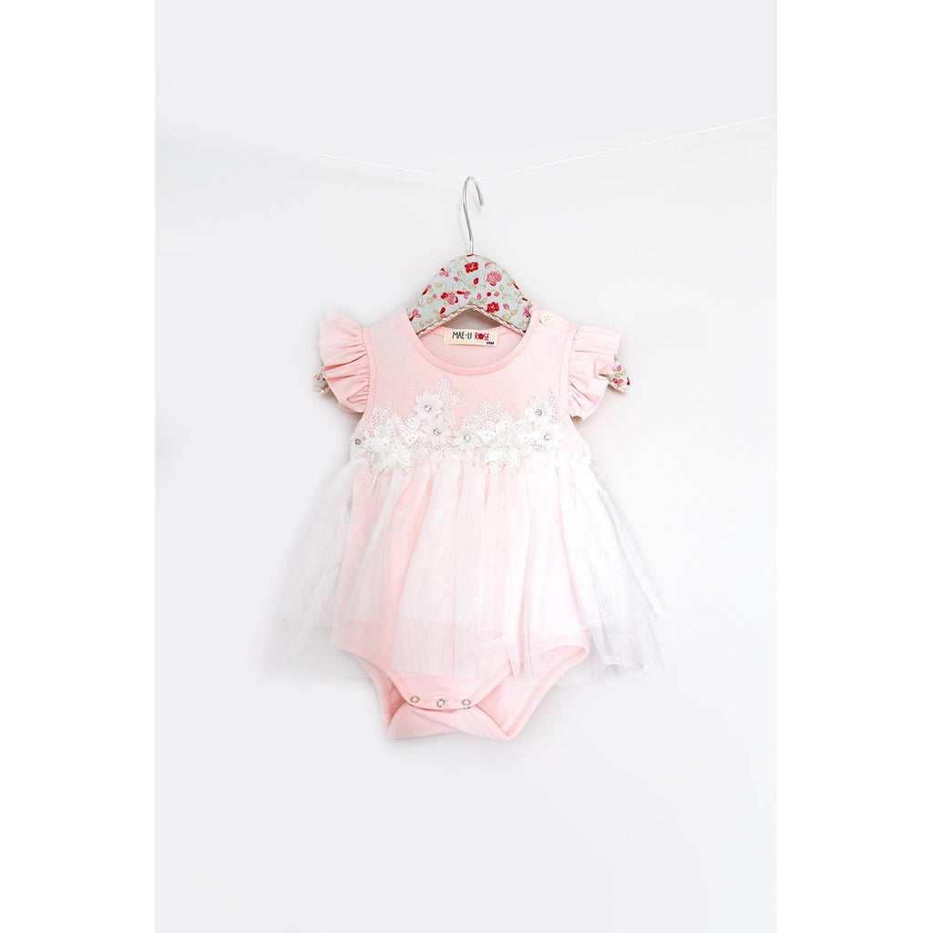 Maeli Rose Delicate Patch Onesie