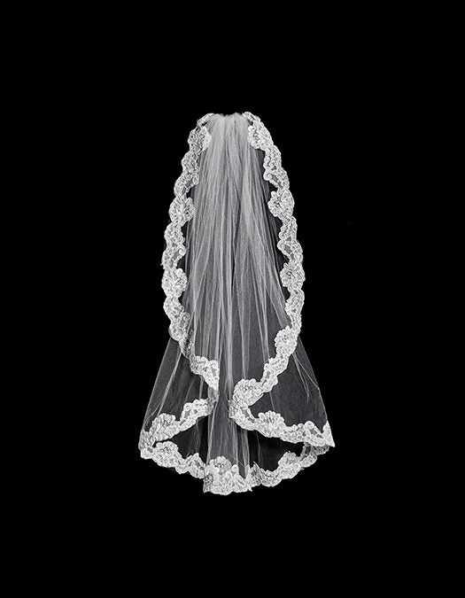 Alencon Lace Veil