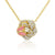 Lily Nily CZ Flower Necklace