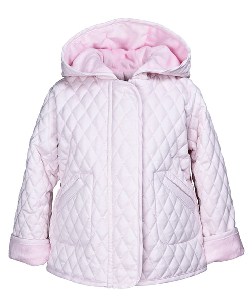 Pink Quilted Lined Jacket