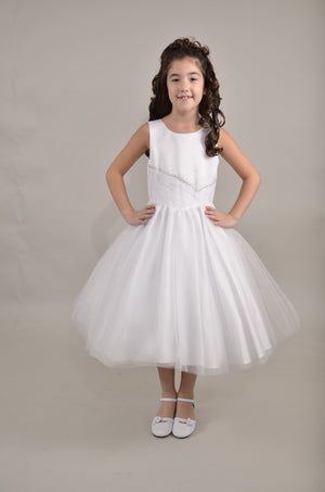 Sweetie Pie Satin and Tulle Dress