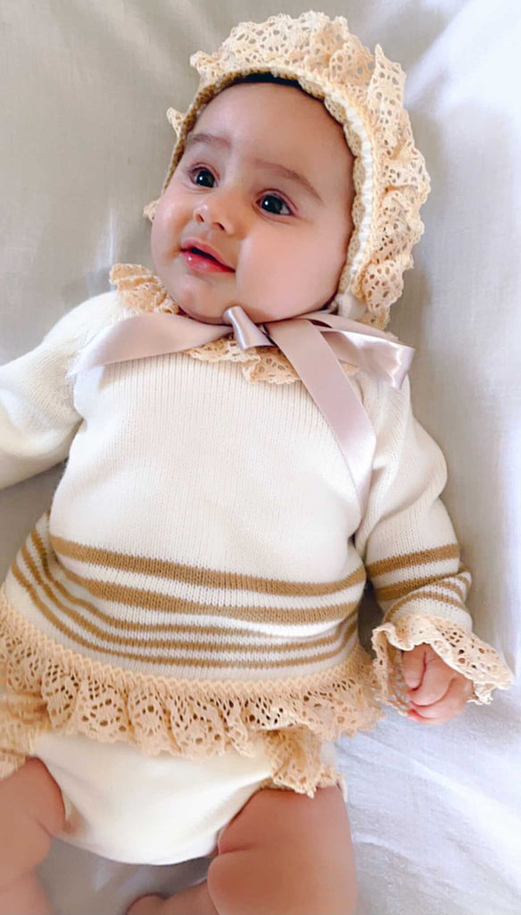 Bianca Camel Knit Set