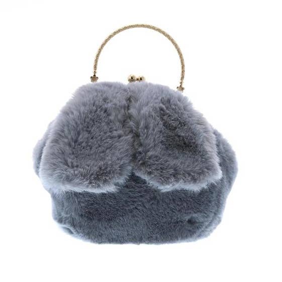 Plush Bunny Ear Purse