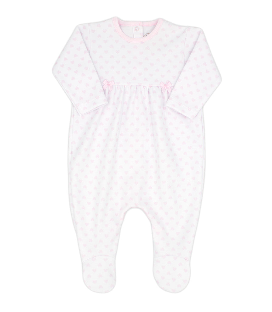 Pink Leaf Footie