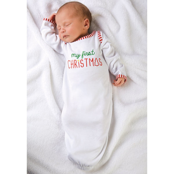 Mud Pie First Christmas Gown