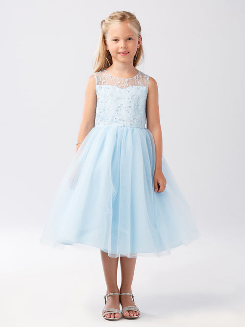 Baby Blue Tulle Dress