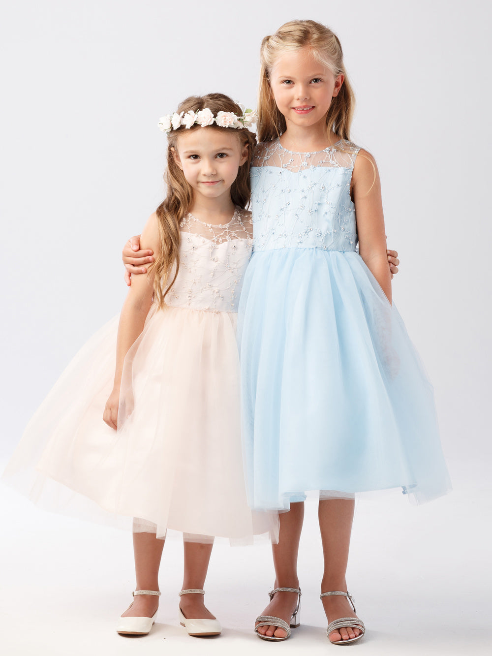 Baby Blue Tulle Dress
