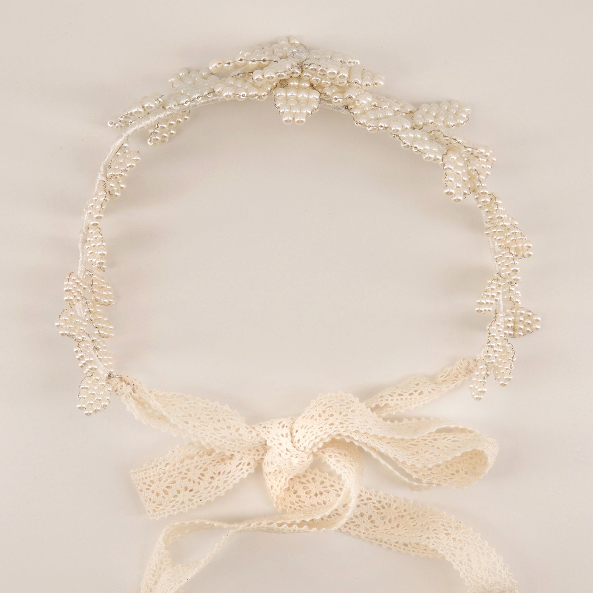 Snowflake Pearl Garland