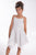 Zoe, Ltd Silver Textured Dress