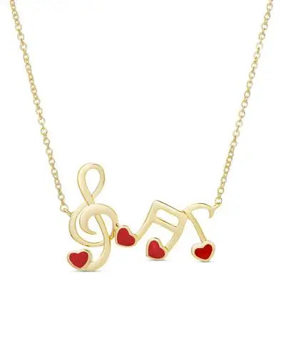 Lily Nily Musical Note Necklace