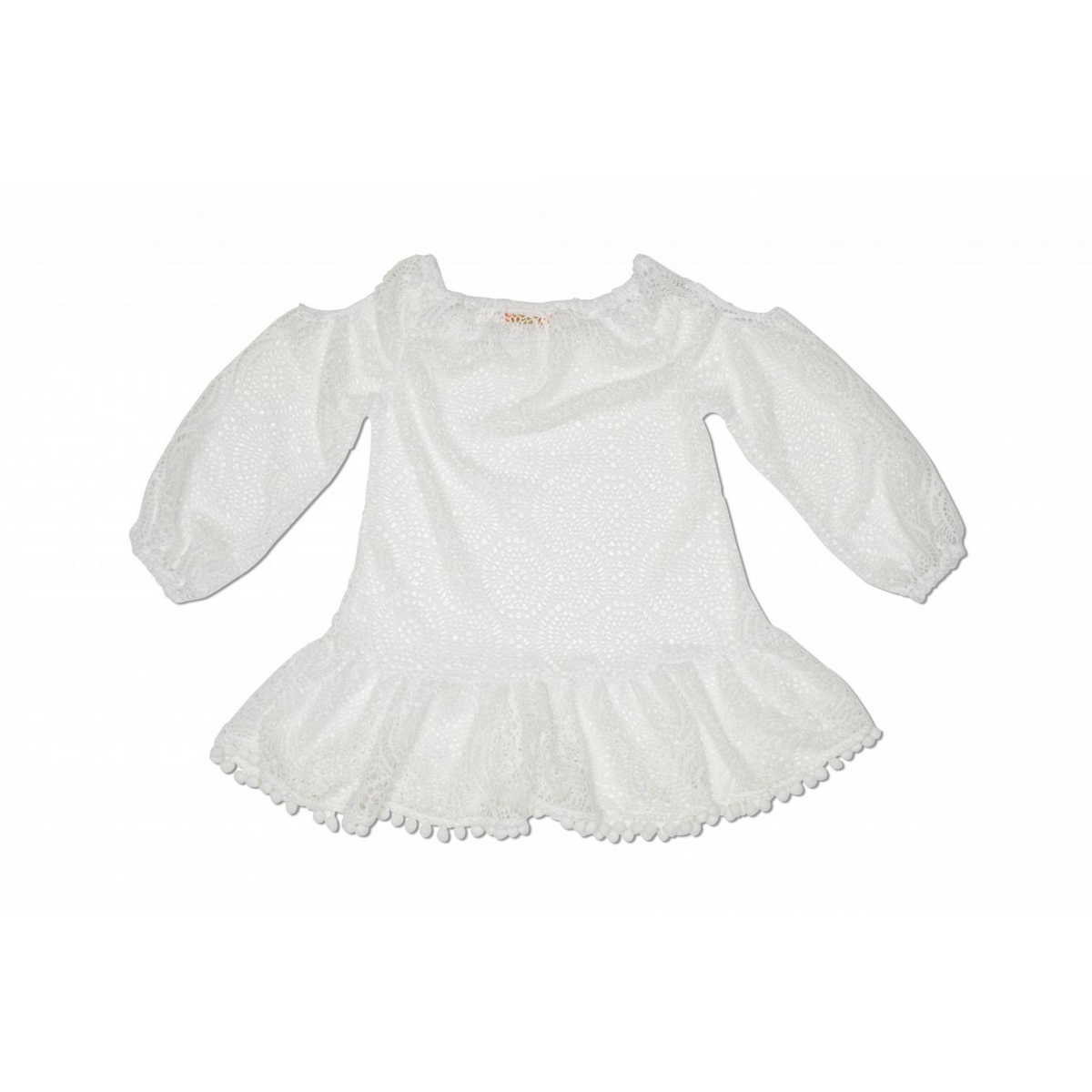 Tunique Fille Kate Mack Taille 12 - Couleur Cacao Avec Clous Et étoiles - Occasion Excellent état