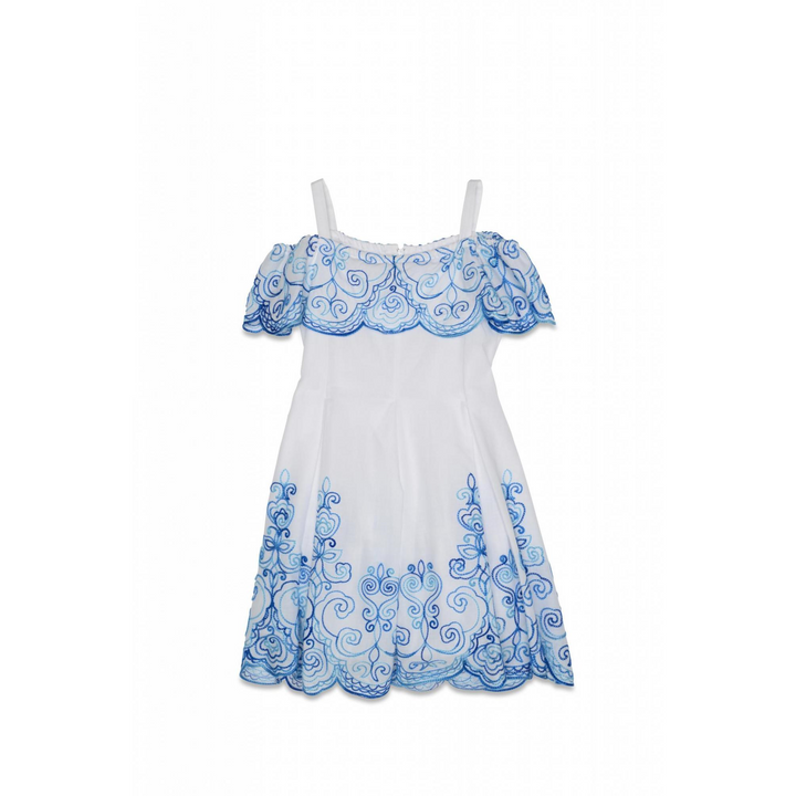 Kate Mack Embroidered Dress