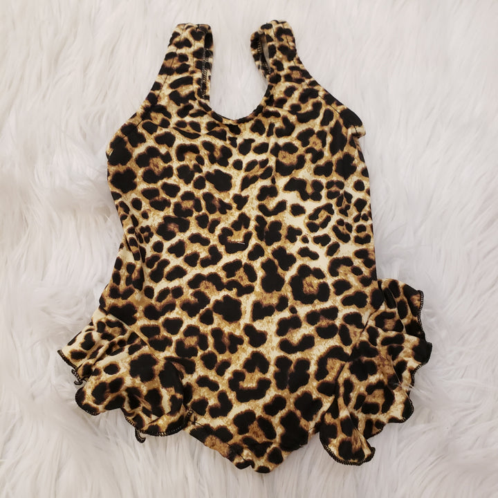 Leopard Ruffle Suit