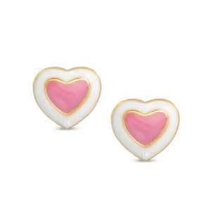 Lily Nily Heart Stud Earrings