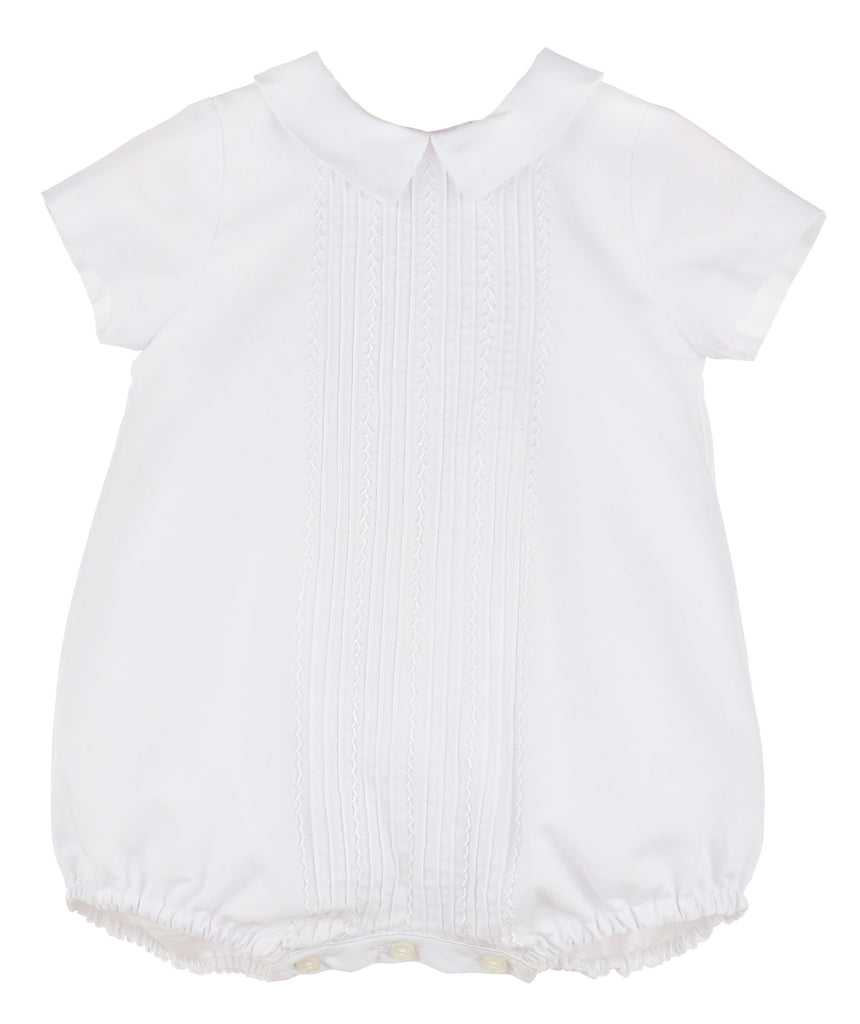 White Baby Boy Bubble