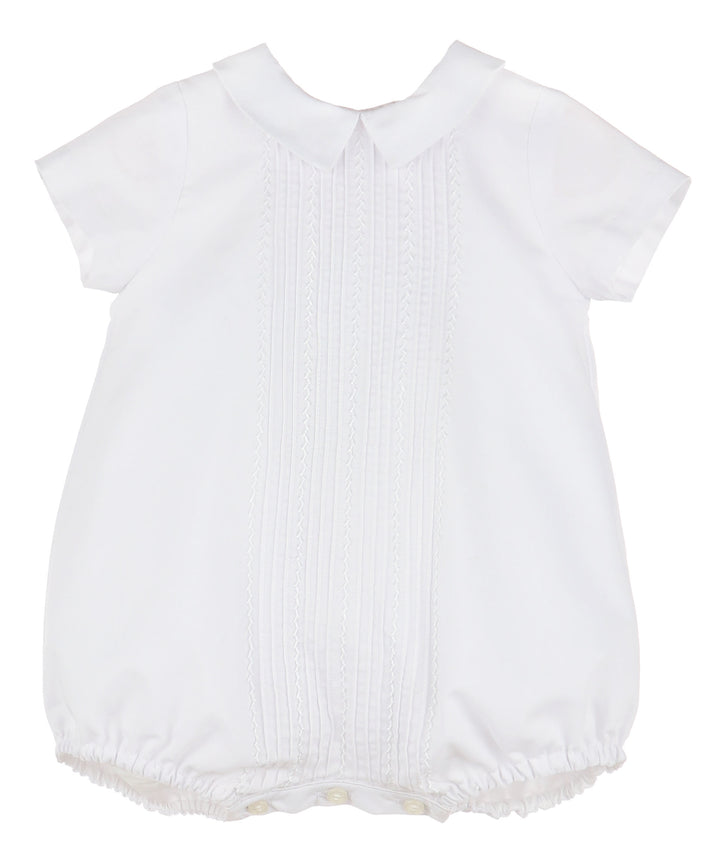 White Baby Boy Bubble