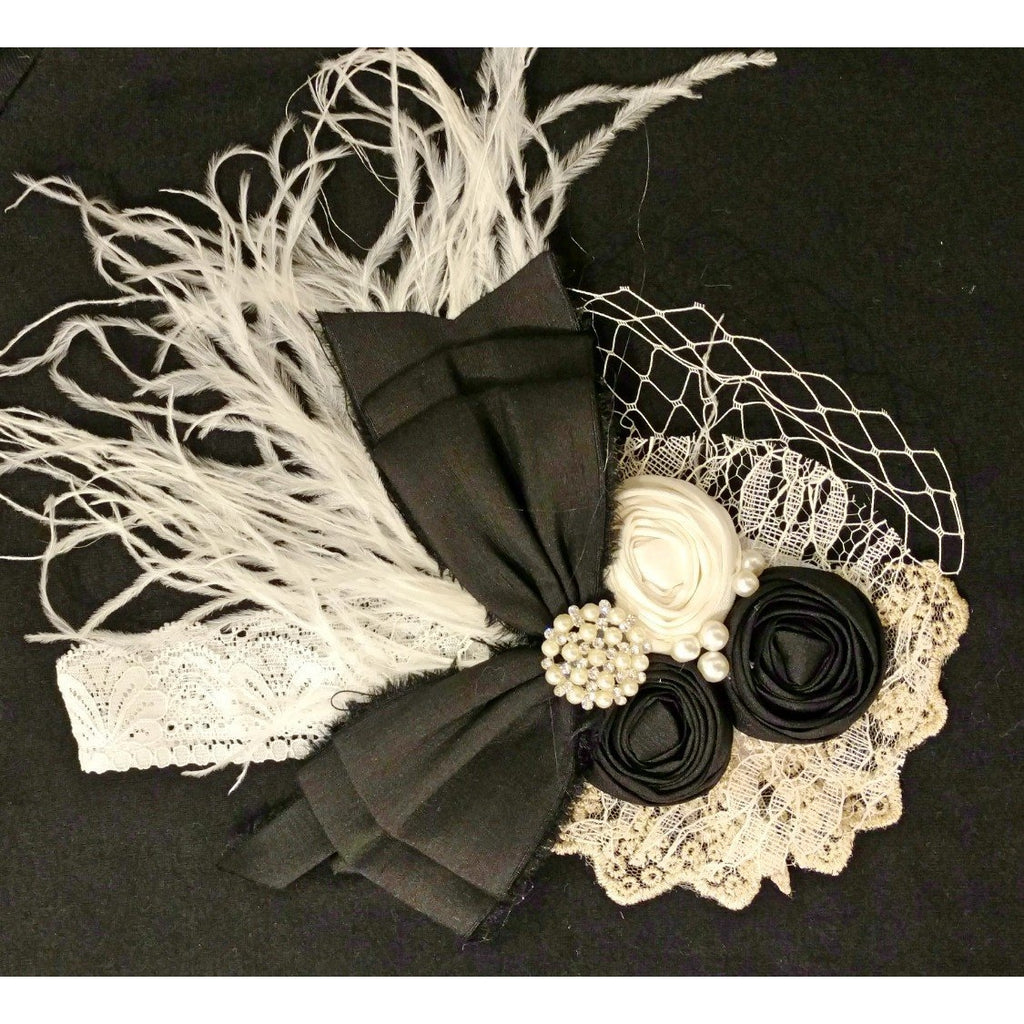 Romance Headband Grey