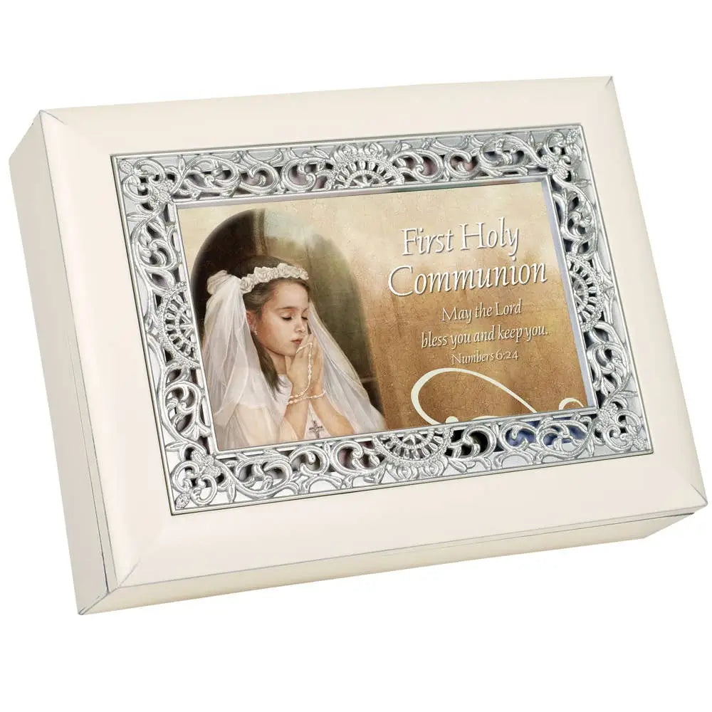 Girl Communion Music Box