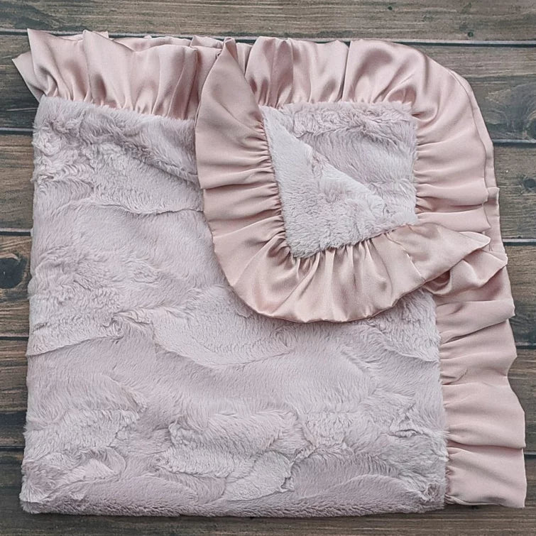 Rosewater Minky Blanket