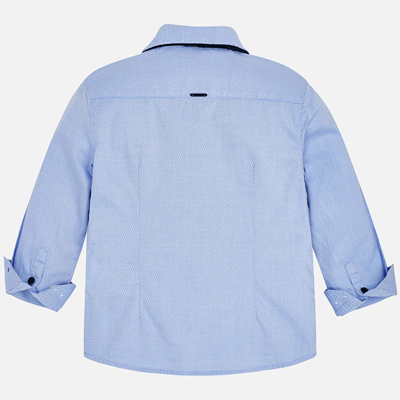 Mayoral Long Sleeve Shirt and Bowtie