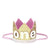 Pink Number One Party Crown