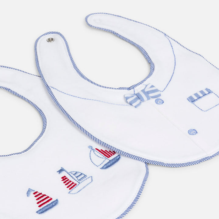 Mayoral Sailboat Bib Set