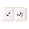 Mr and Mrs Jewelry Dish