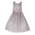 Rose Silver Mesh Dress