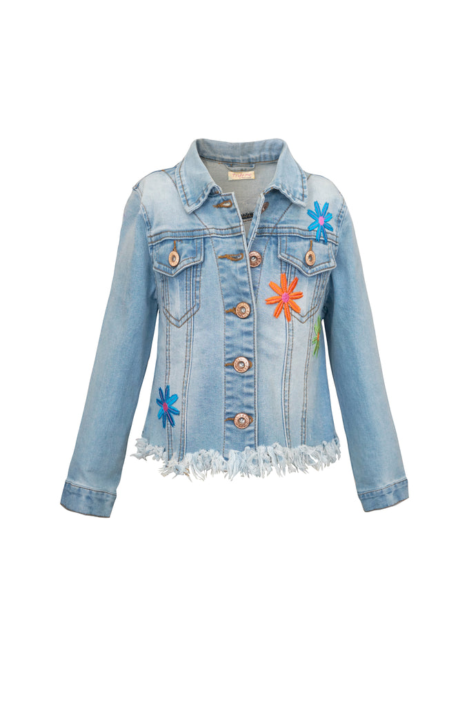 Hannah Banana Pop Art Denim Jacket