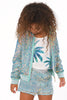 Hannah Banana Green Sequin Jacket