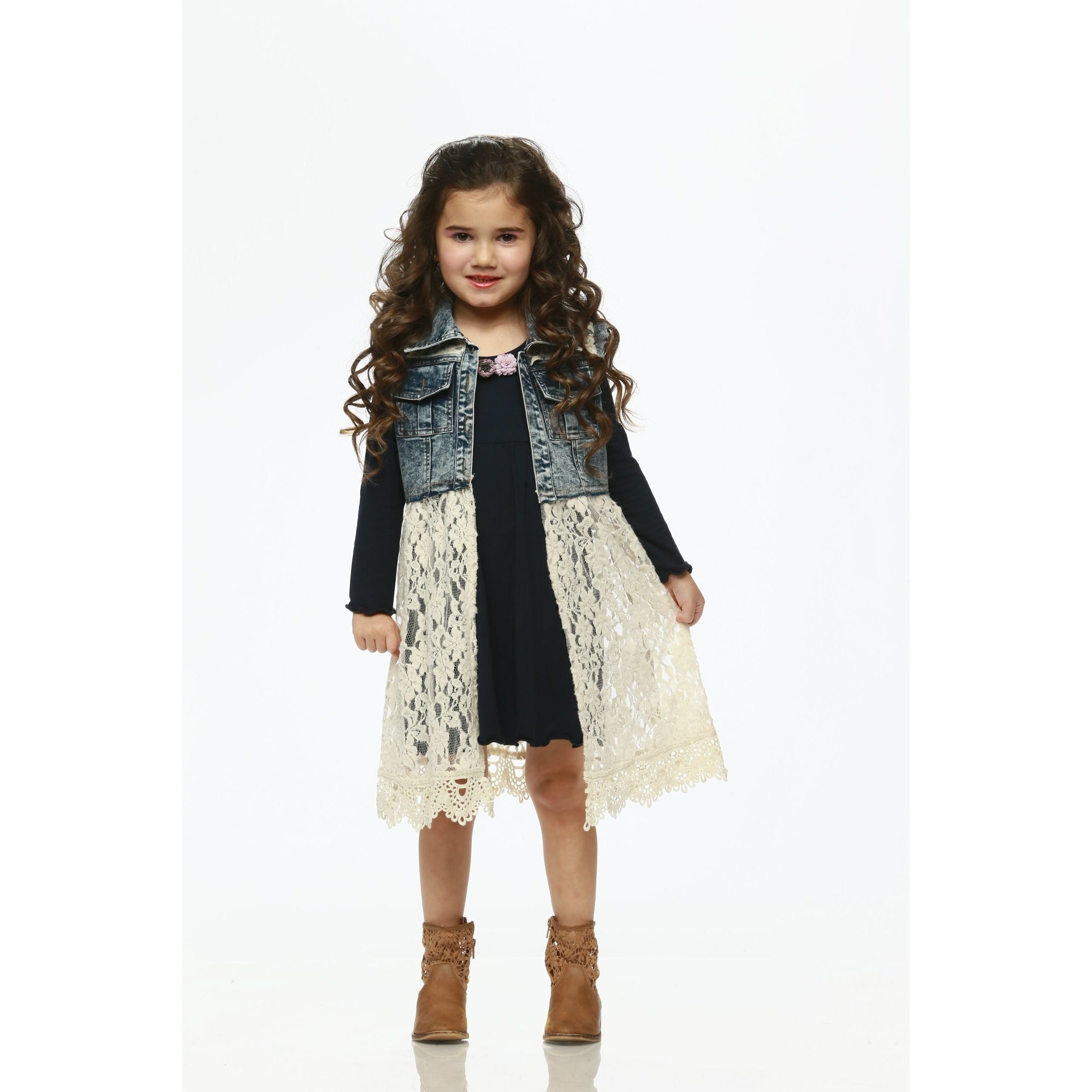 Little Mass Denim Vest