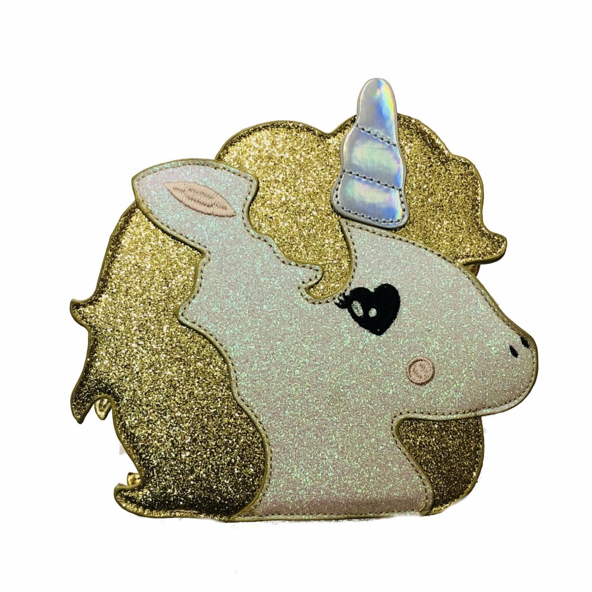 Glitter Unicorn Face Handbag
